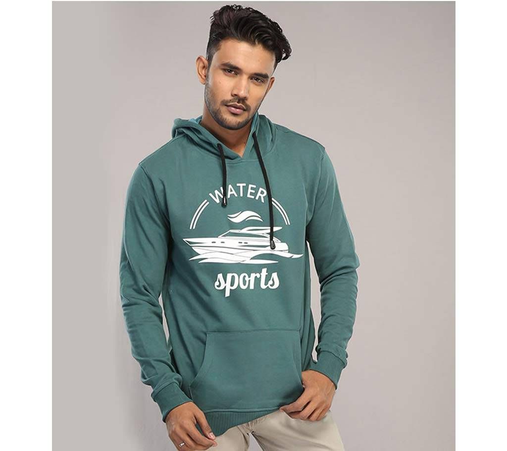 Winner Mens Hoodie W17-MH03- D.GREEN		

