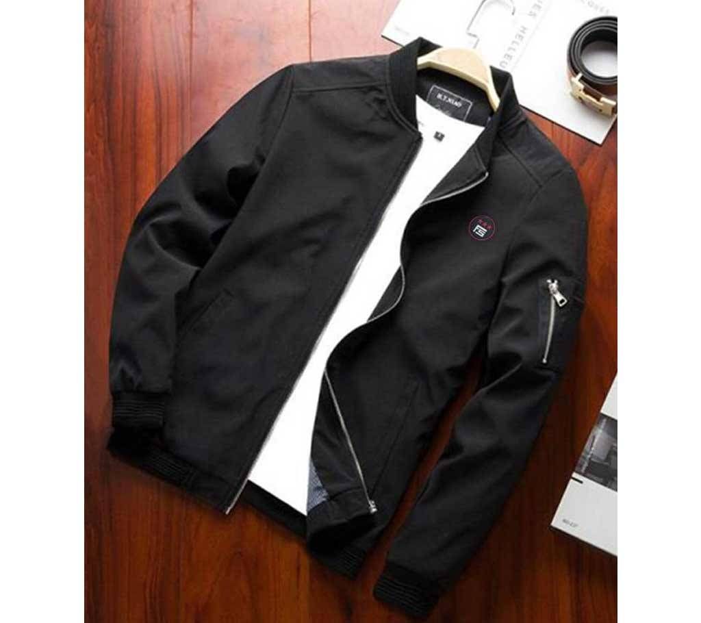 Black Winter Jacket for Men