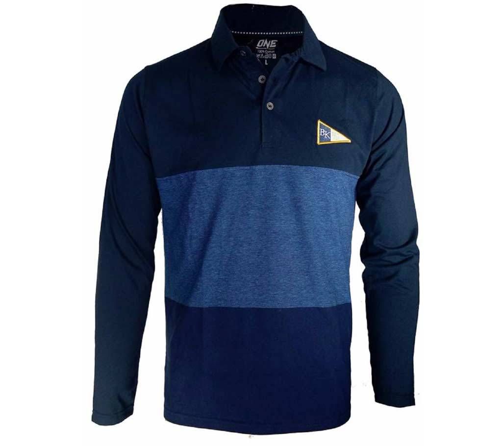 Full Sleeve Cotton Polo Shirt