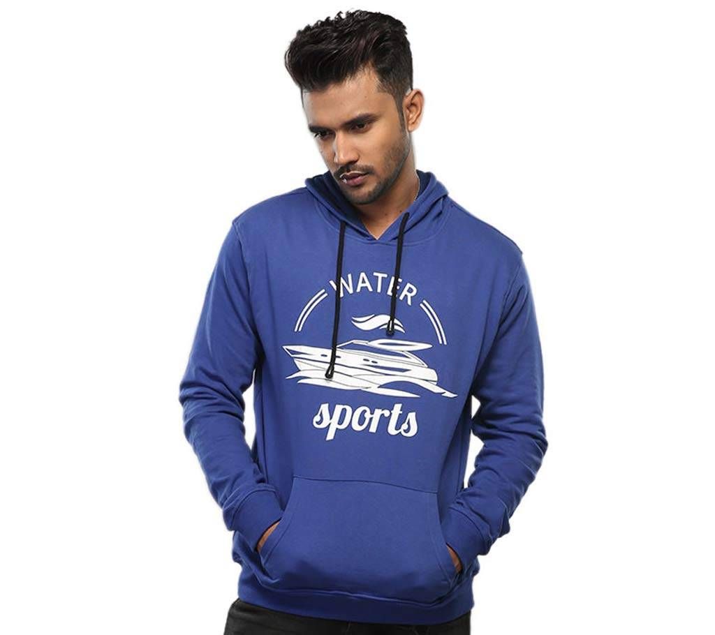 Winner Mens Hoodie W17-MH03- BLUE		

