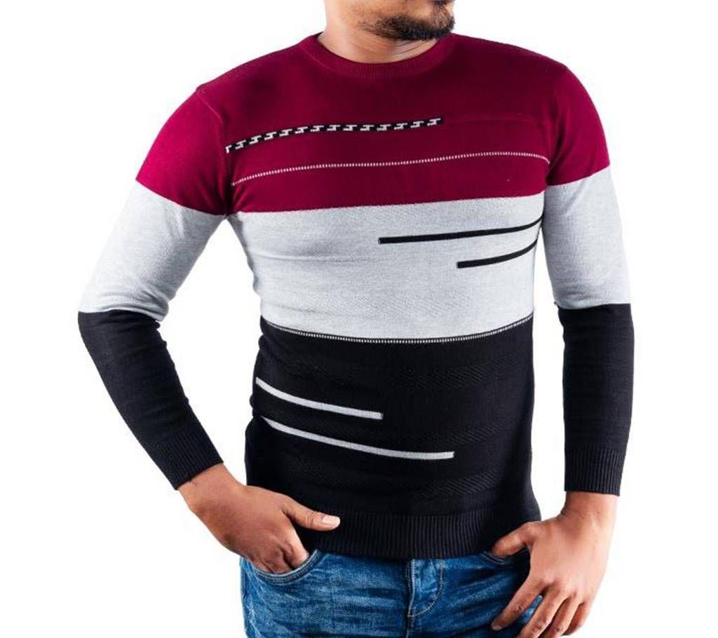 Men's Full Sleeve Cotton Winte Sweater 
