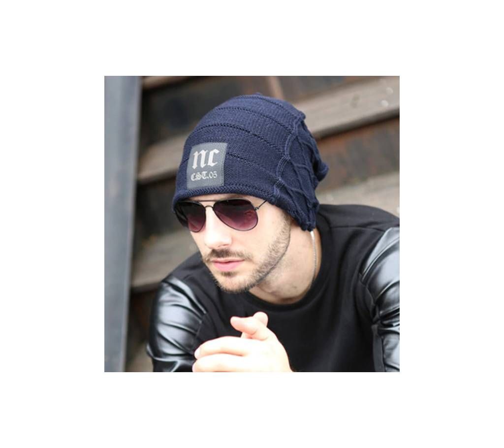 Beanies Stylish Knitted Solid Unisex Winter Hat Caps