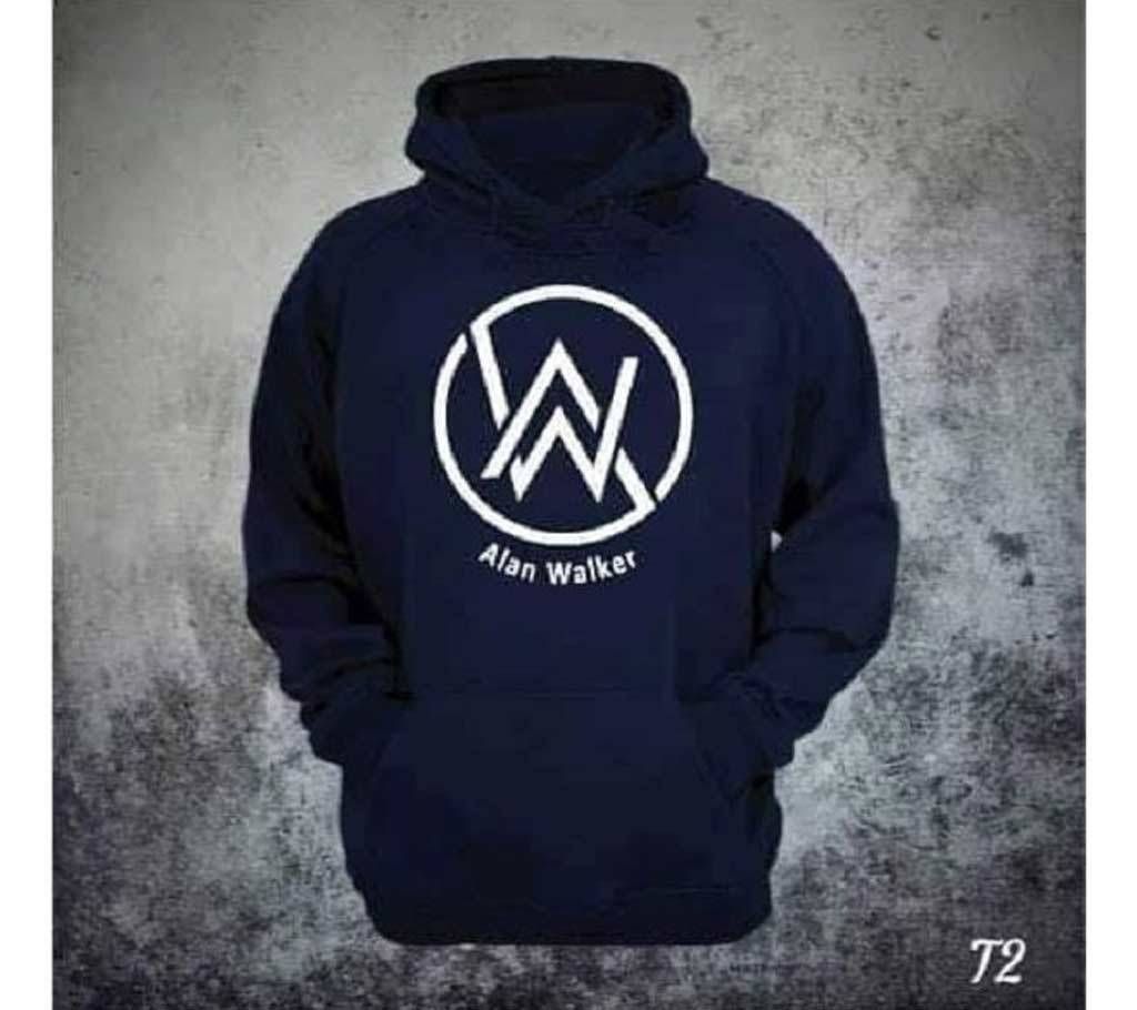 Mens Trendy Hoodie - Alan Walker - Navy Blue - DID