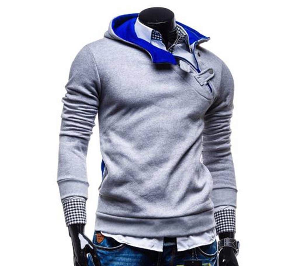 Mens Ash Bonded Hoodies