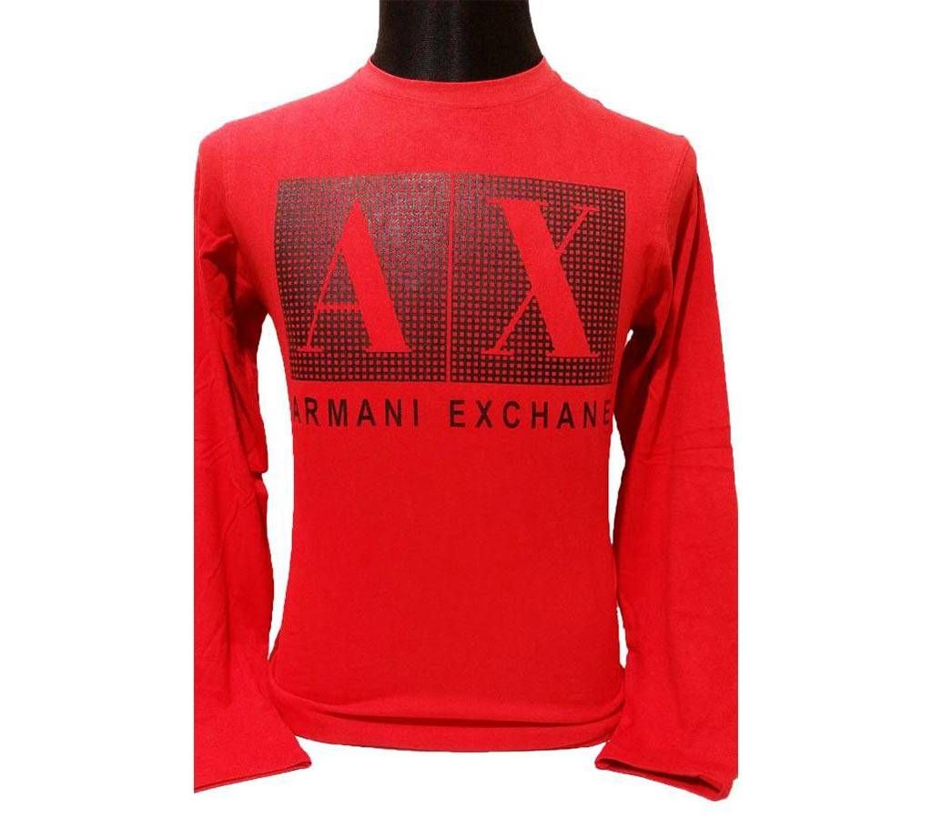 Mens Full Sleeve T-shirt (Armani Exchange)