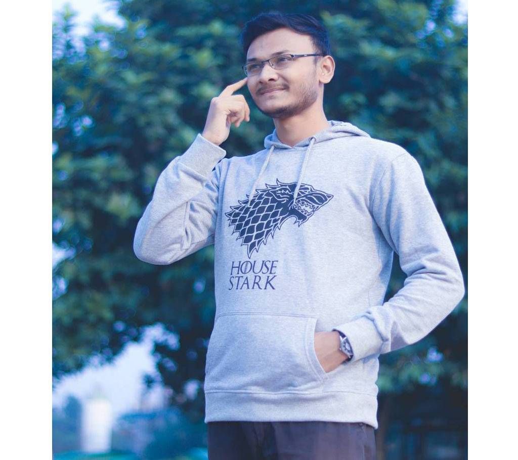 House Stark Menz Cotton Hoodie 