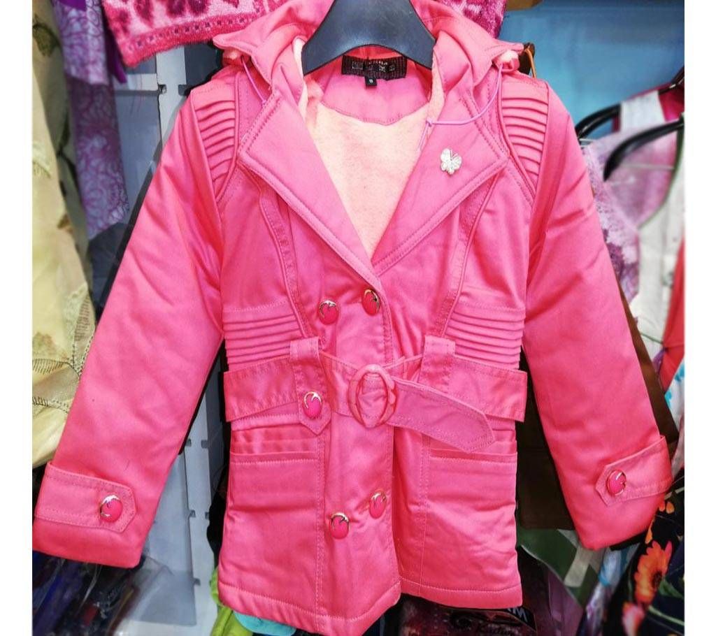 Kids Gabardine Overcoat 