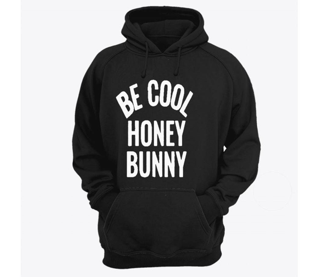 Be-Cool-Black-Mens-Hoodie