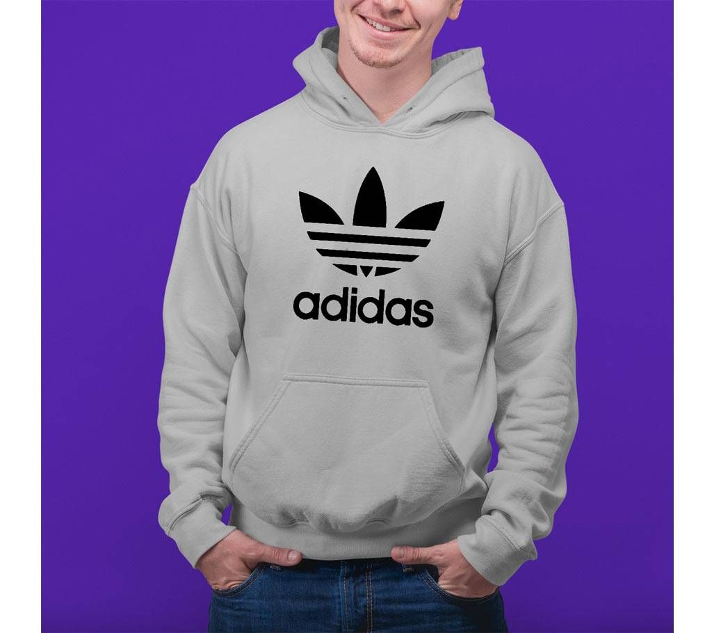 Mens Hoodie - Grey