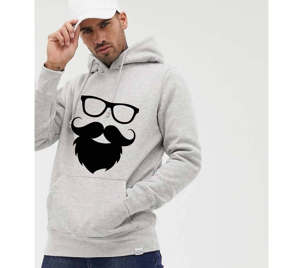 Beard Full Sleeve Gents Cotton Hoodie
