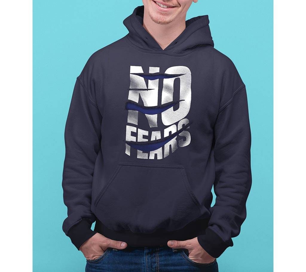 Panda Mens Hoodie - Blue