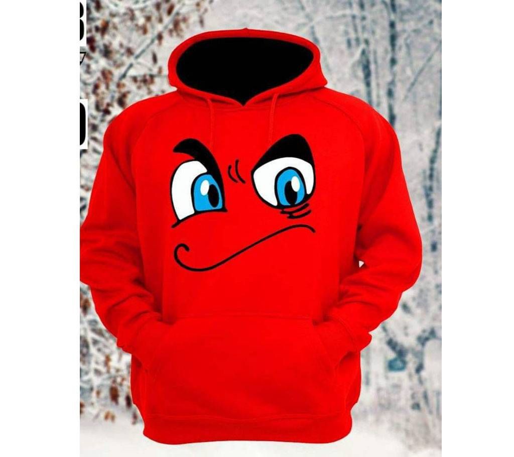 Emoticon Gents Full Sleeve Casual Hoodie