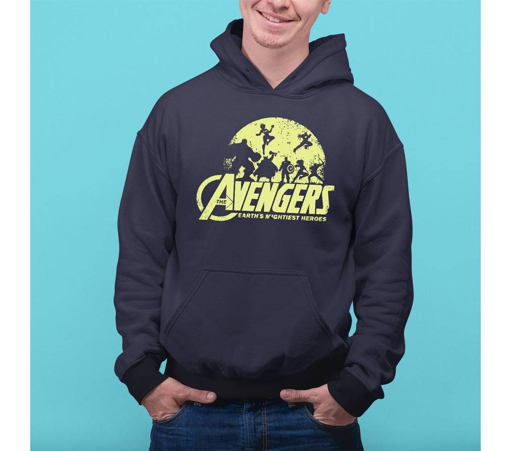 Avenger Mens Hoodie - Blue