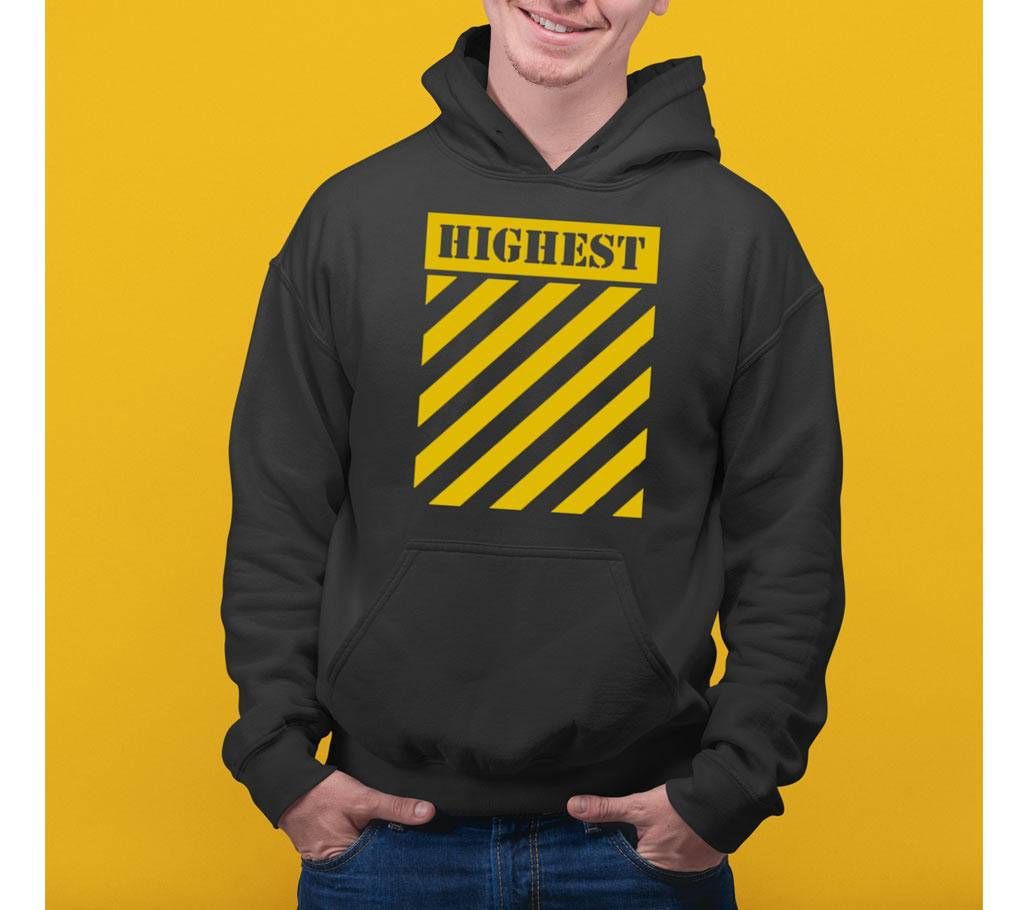Highest Mens Hoodie - Black