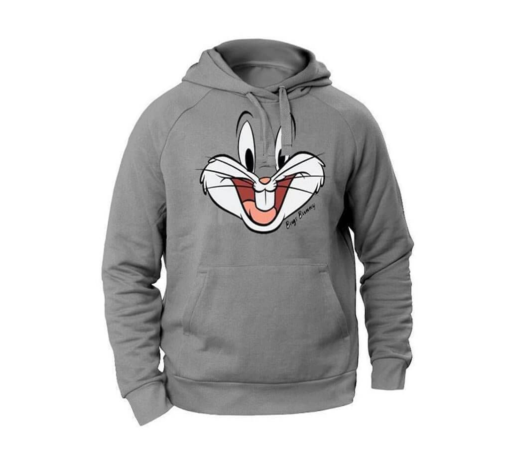 Trendy Hoodie Ash Bunny