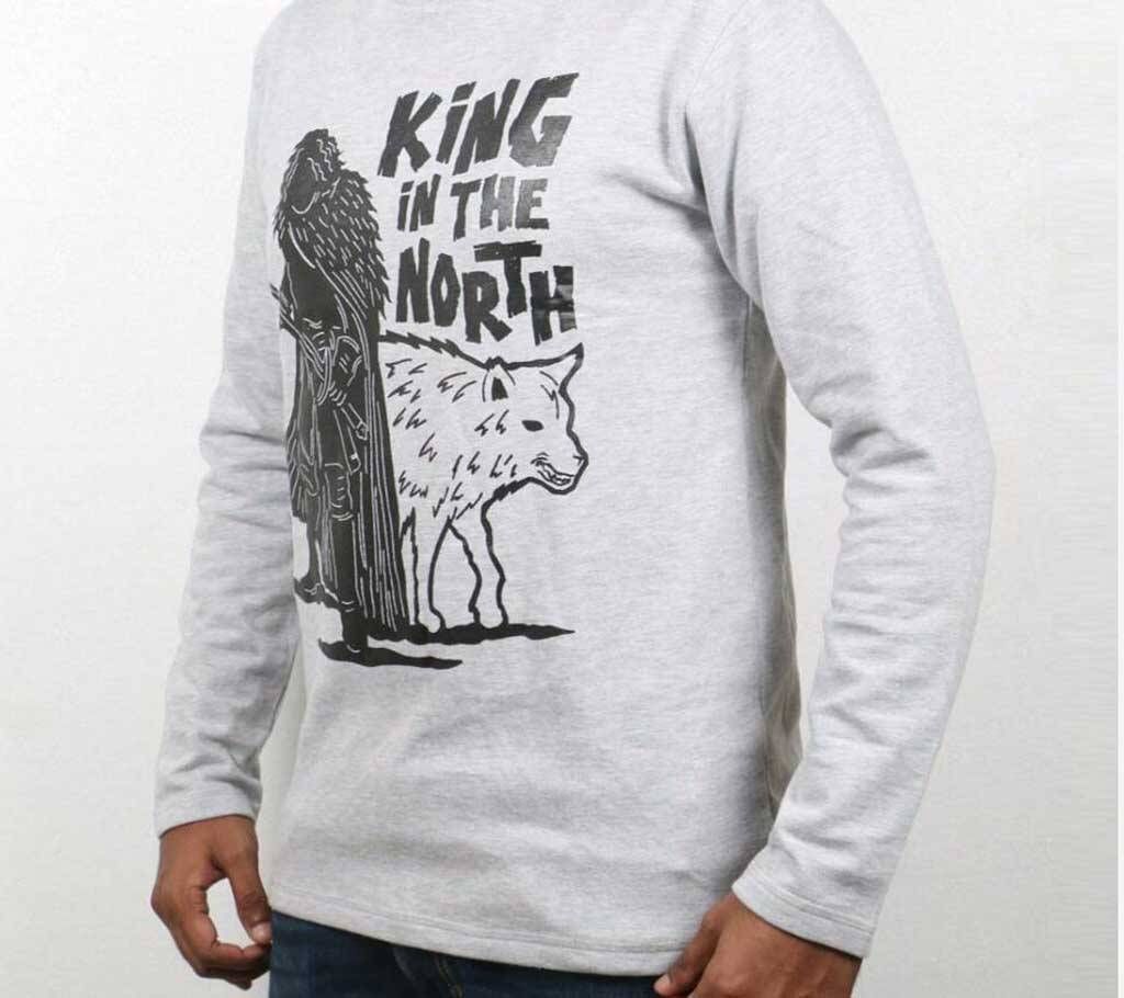 King in the North Menz full sleeve T-Shirt