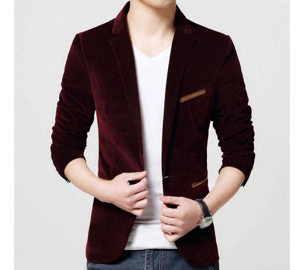 Gents velvet blazer