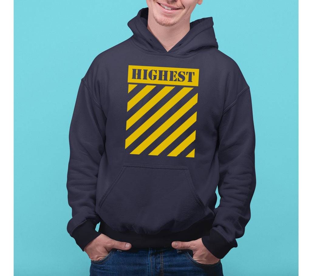 Highest Mens Hoodie - Blue