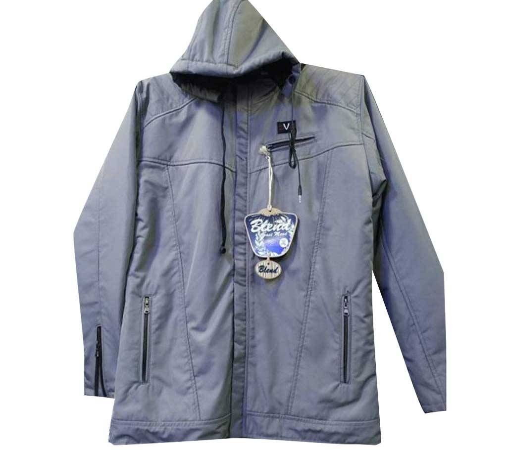 PU Leather Jacket Hoodie For Men