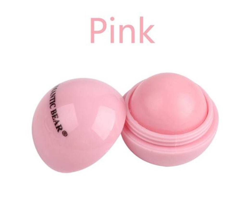 ROMANTIC BEAR Lip Care Ball-Peach