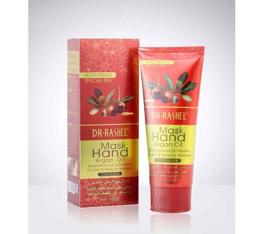 DR.RASHEL Super Moisture Prevent Dry Skin Reduce Wrinkles Argan Oil Hand Cream Peel Off Hand Mask 120ml China