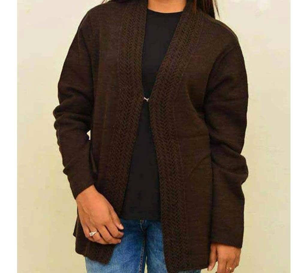 Ladies Winter Cardigan Full Sleeve 