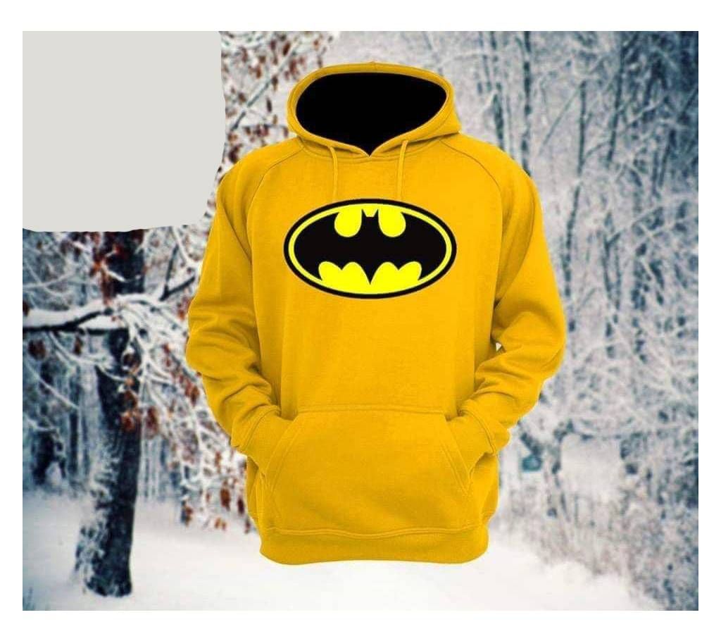 batman yellow Hoodie