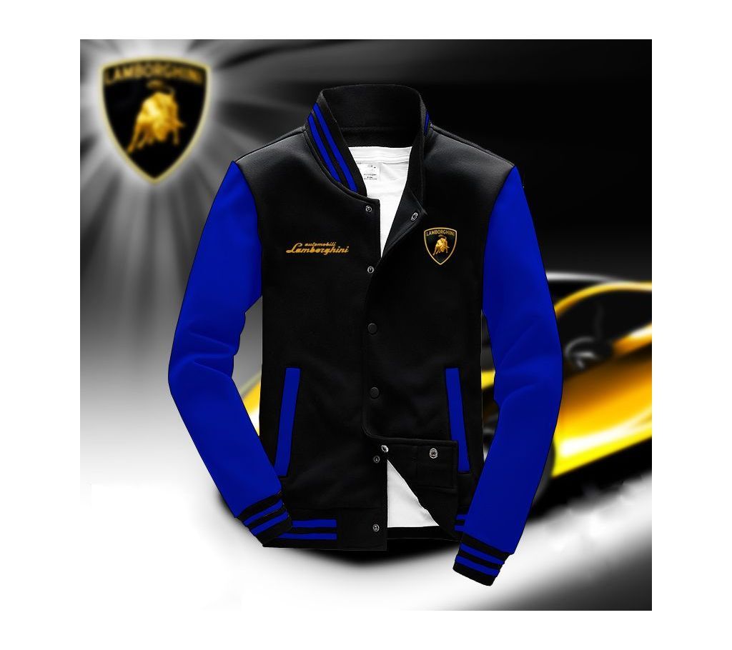 Mens Stylish Jacket - Black and Blue