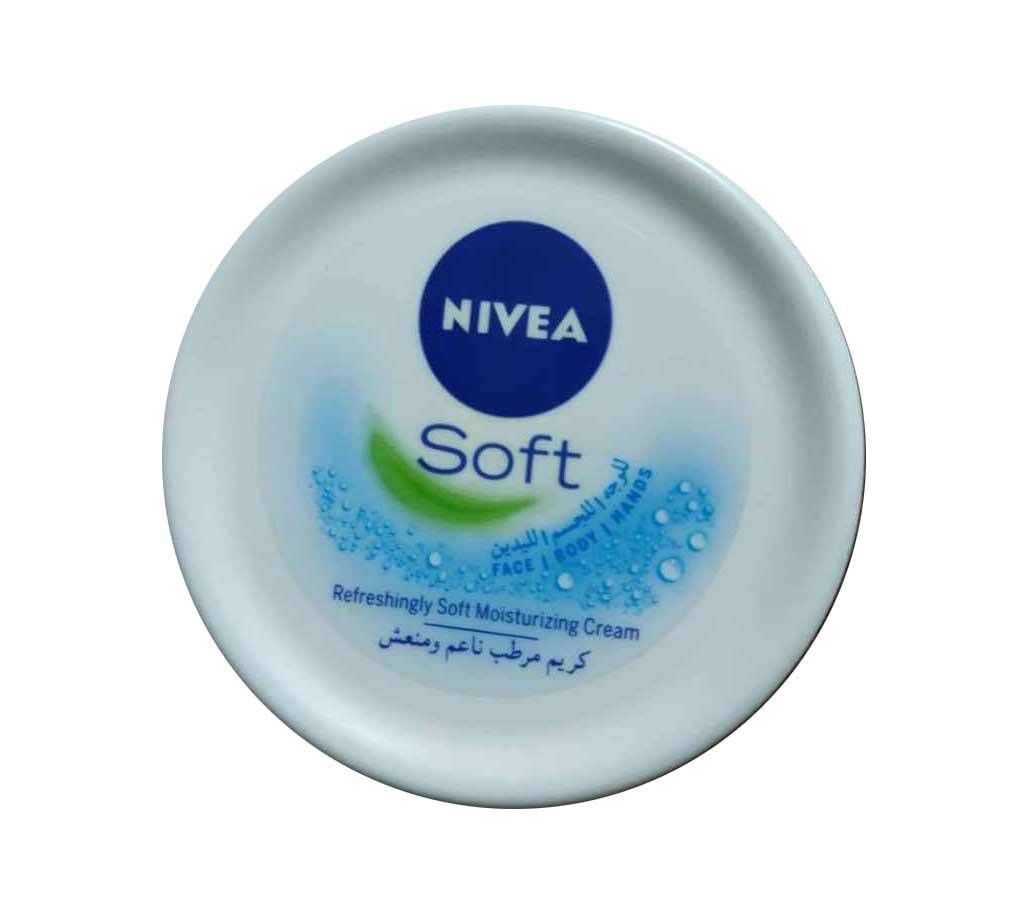 Nivea soft cream 100 ml - UAE