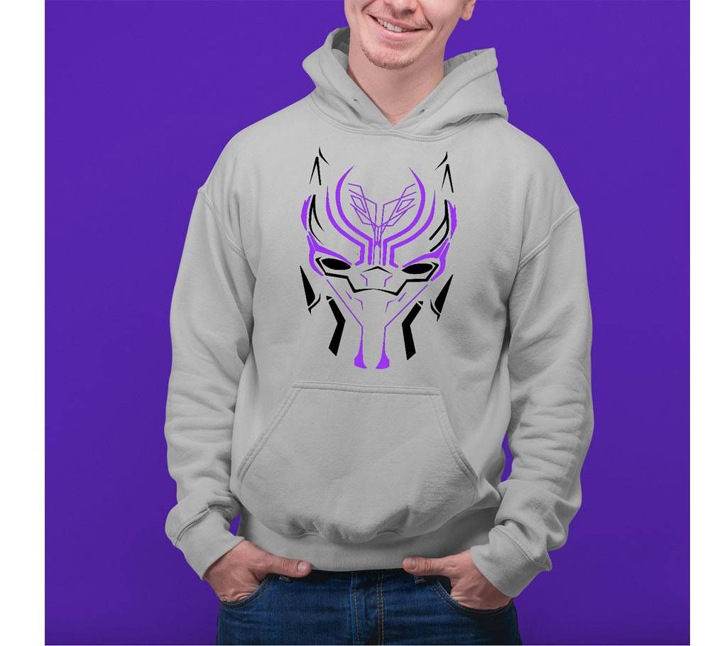 bp face Mens Hoodie - Grey