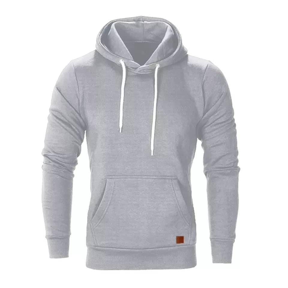 EXPORT QUALITY Mens Hoodie- Ash
