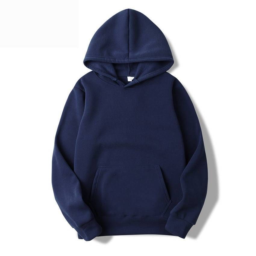 Slid Color - Navy Blue মেনজ হুডি