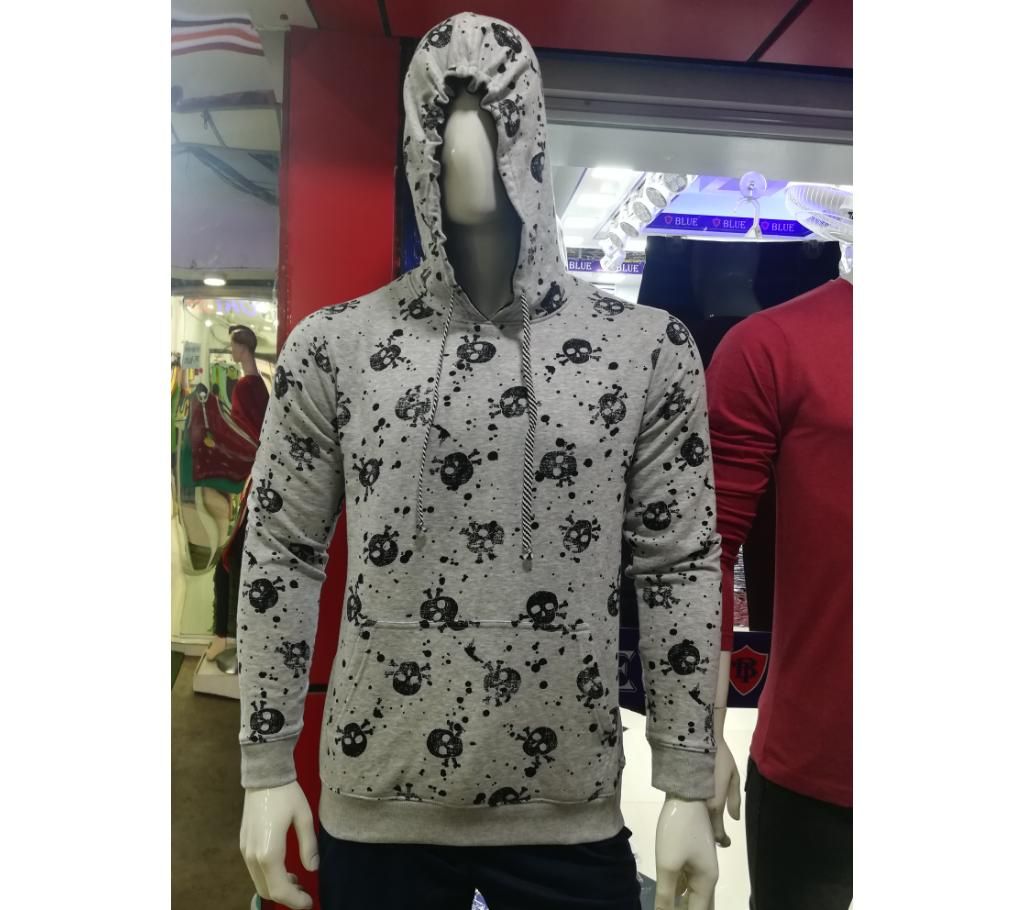 Full Sleeve Gent's Cotton Hoodie For Winter 