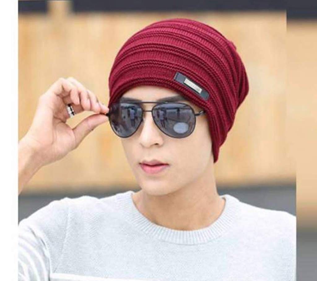 Mens Beanie Winter Cap (Color-random)