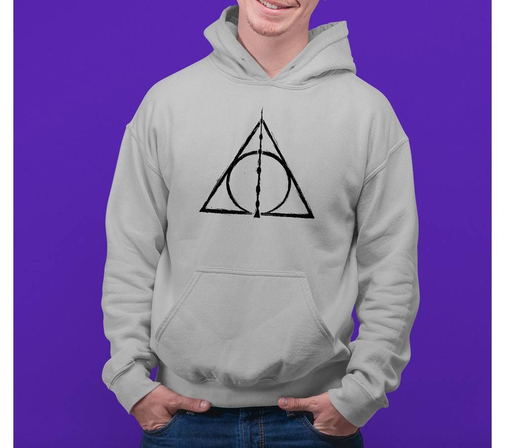 HP 1 Mens Hoodie - Grey