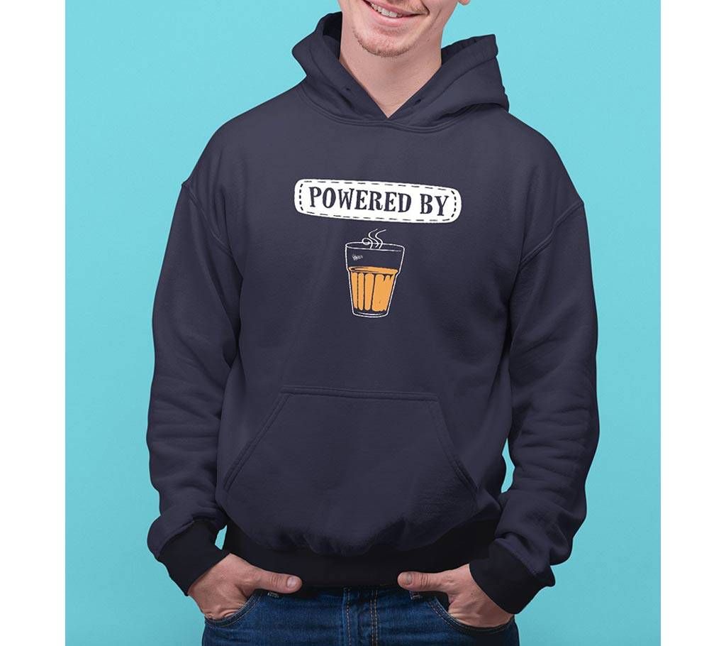 POWERED Mens Hoodie - Blue