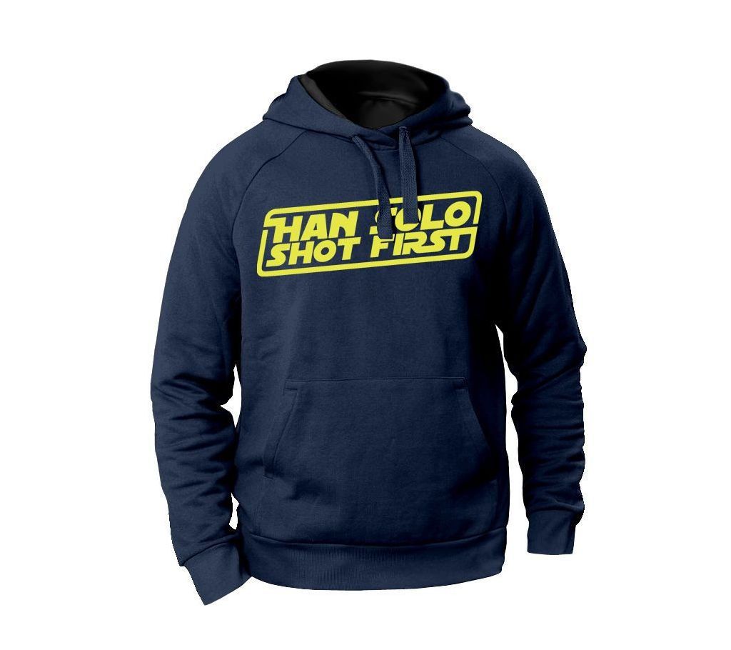Trendy Hoodie Blue Han Solo - H 10 - LEB