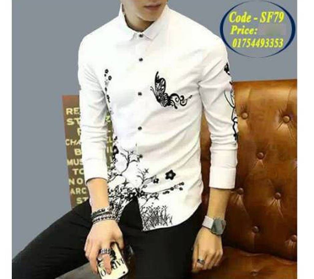 Mens Cotton Casual Shirt