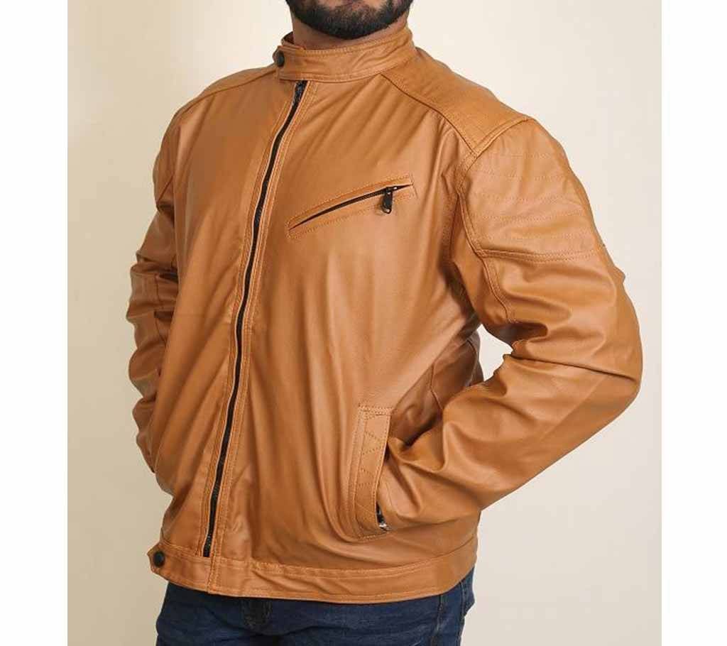 Full Artificial Leather Jacket