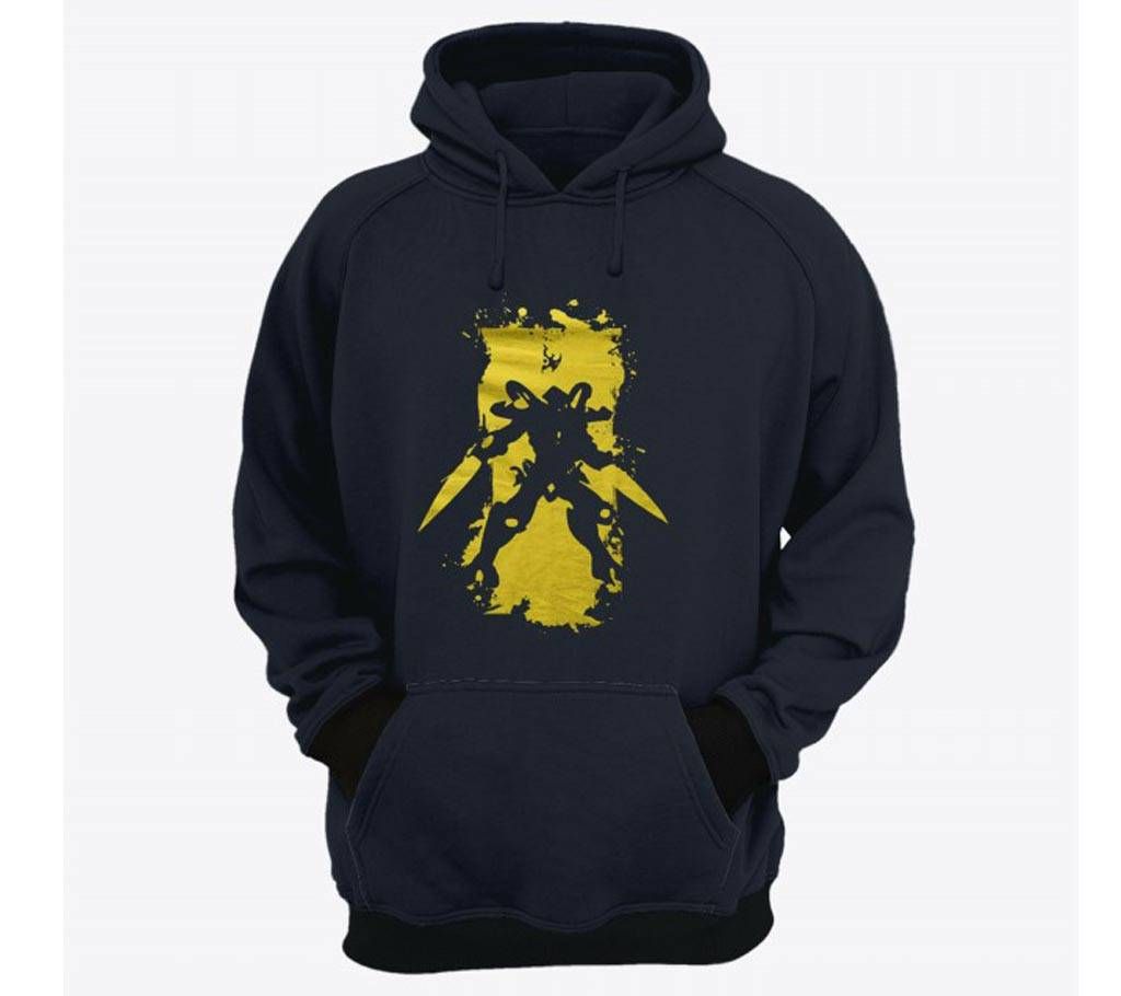 Blade -Navy Blue-Mens-Hoodie