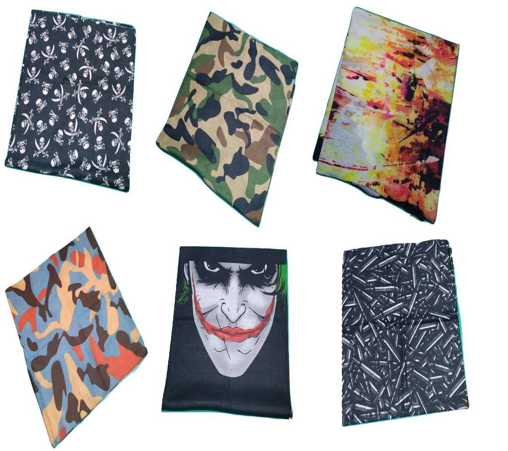 9 in 1 Multi wear tube scarf - Random