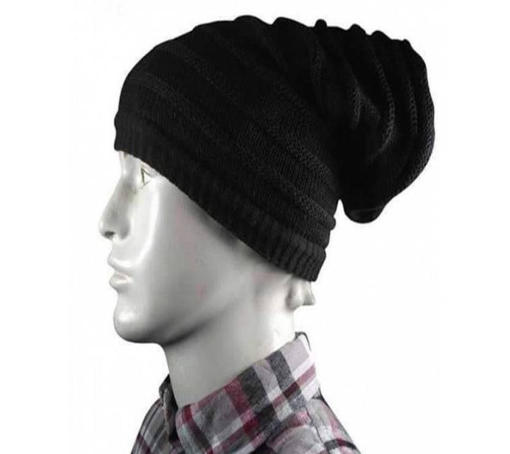 Winter Beanie Hat -Black