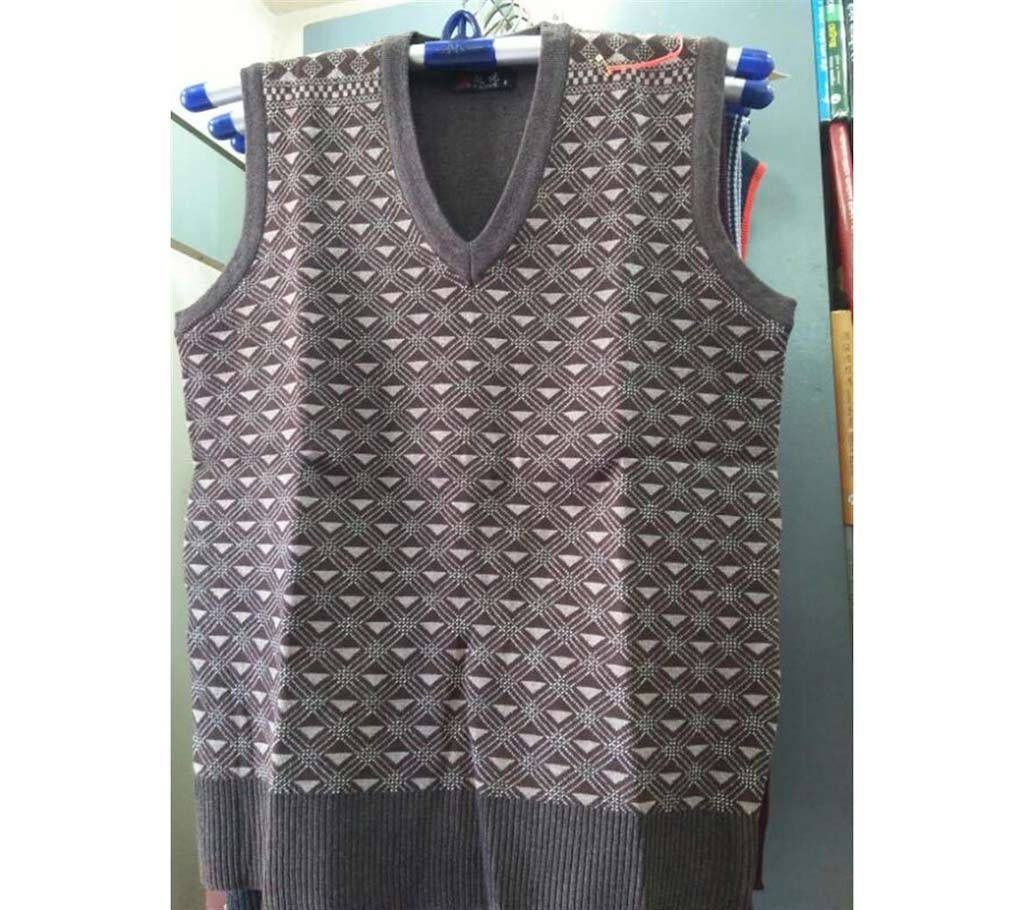 V Neck half Sleeve Thai Sweater-classical offices