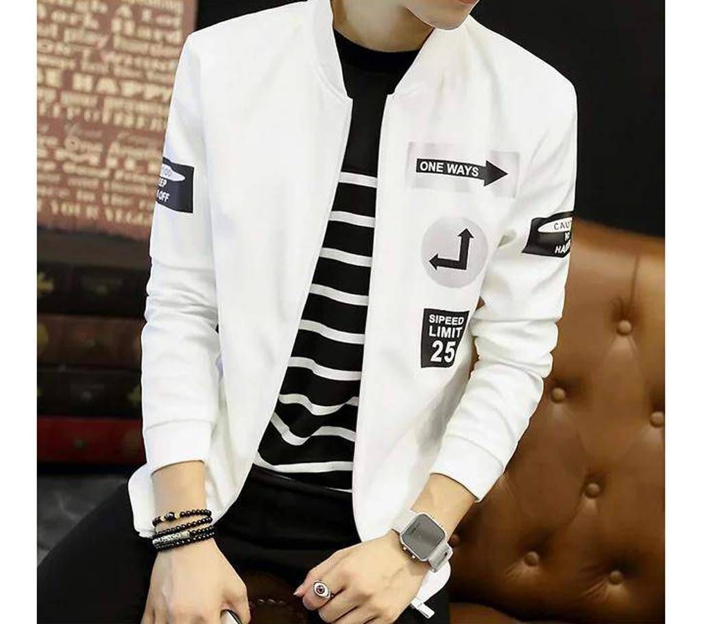 Full Sleeve Gents Casual Lether Jaket