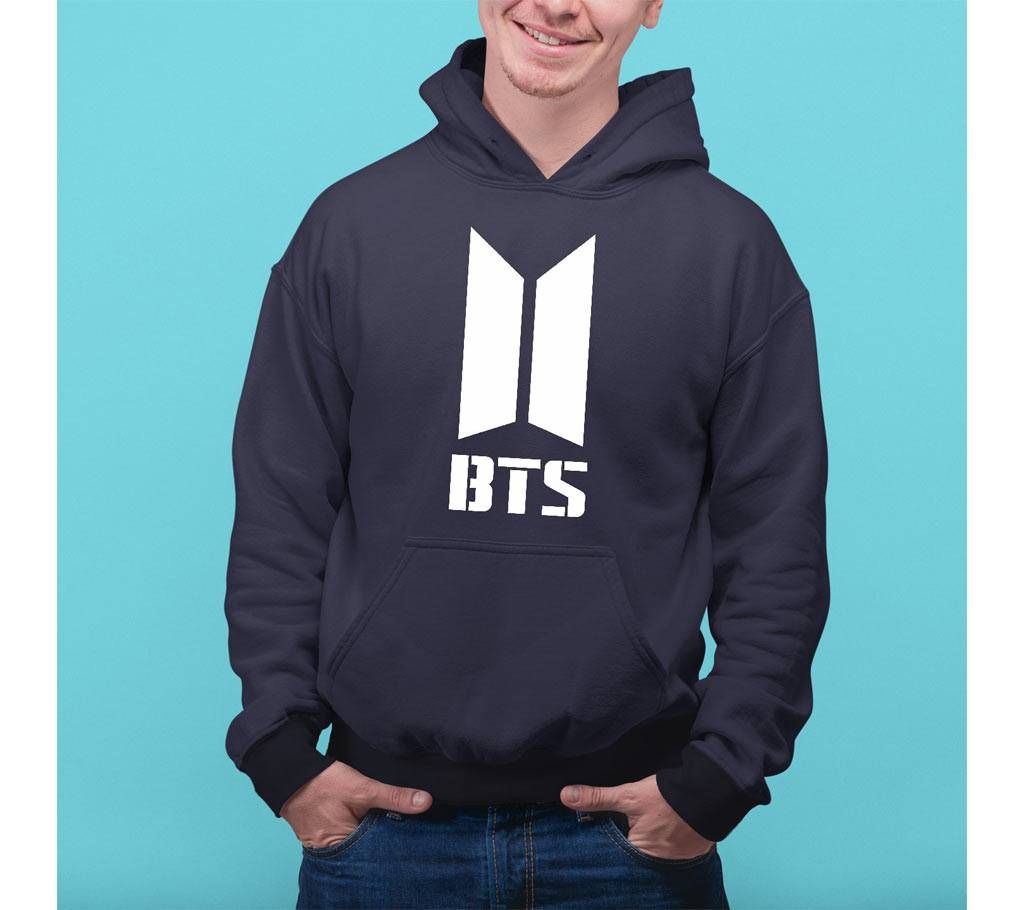 bts Mens Hoodie - Blue