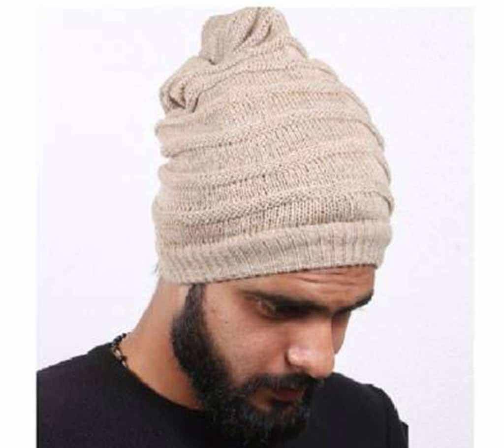 Winter off white Cap For Men