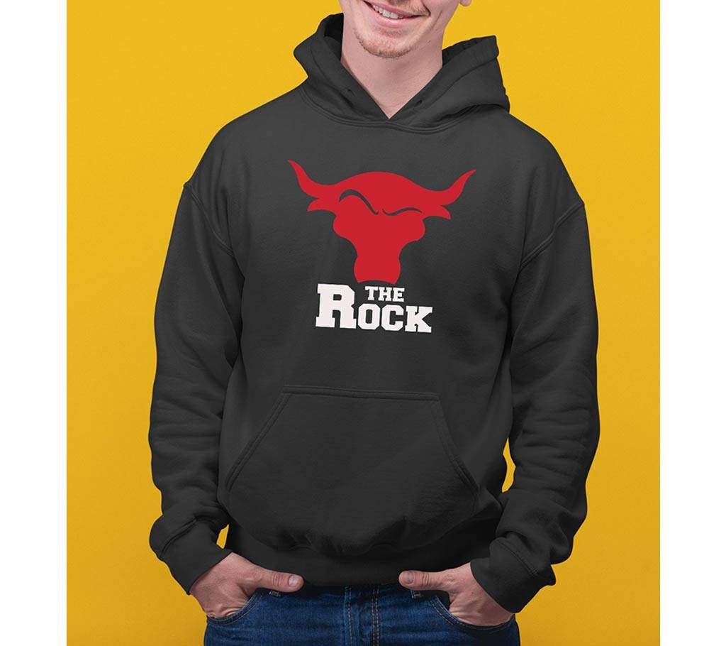 Rock Mens Hoodie - Black