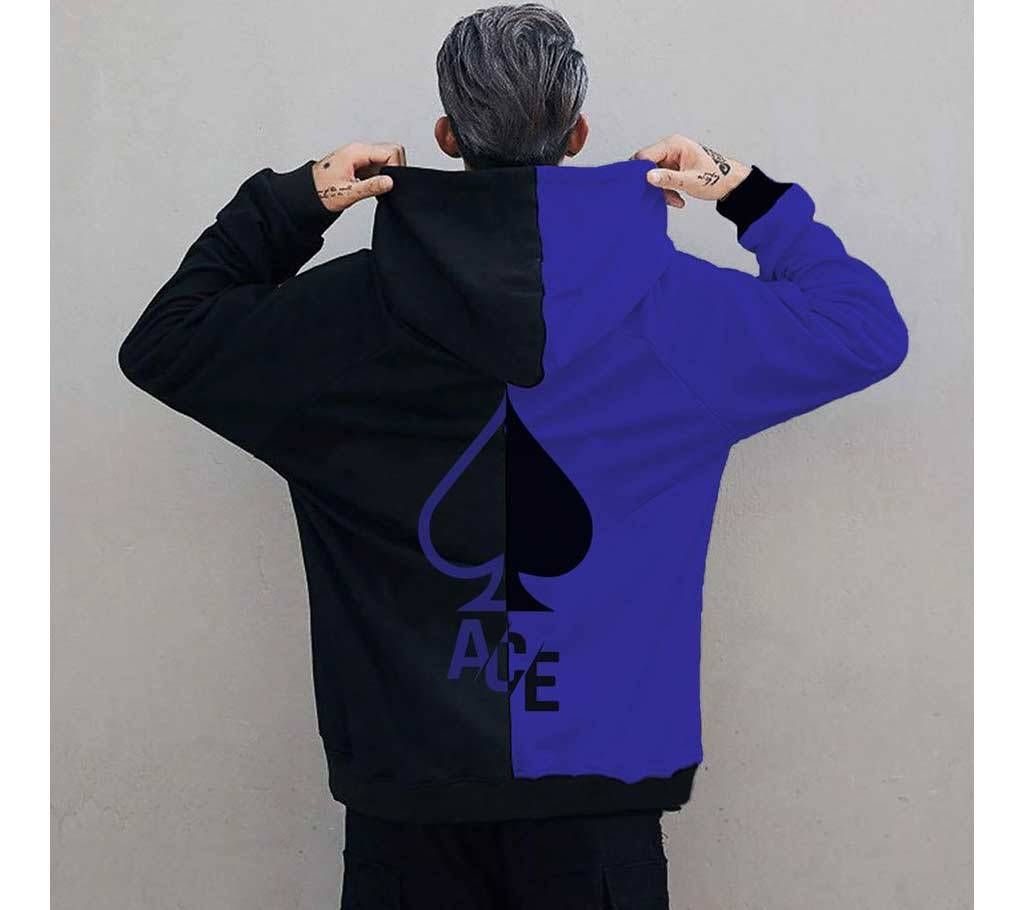 Ace Men's Premium Hoodies Street-wear Clothing - Blue