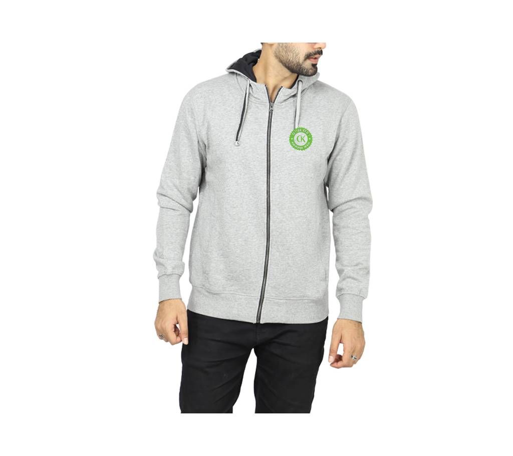 Light Gray Phillies Gents Hoodie Jacket
