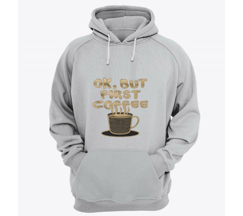Bullfist-Grey Melange -Mens-Hoodie